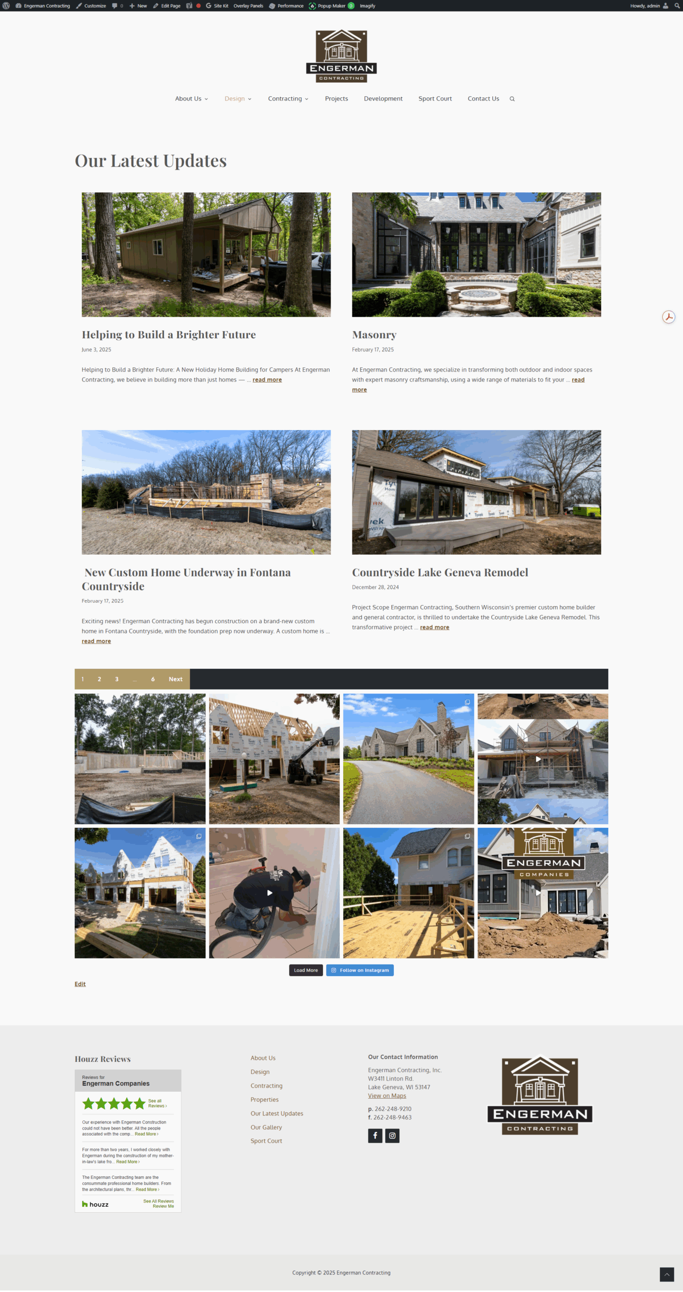 Our-Latest-Updates-Engerman-Contracting-web design